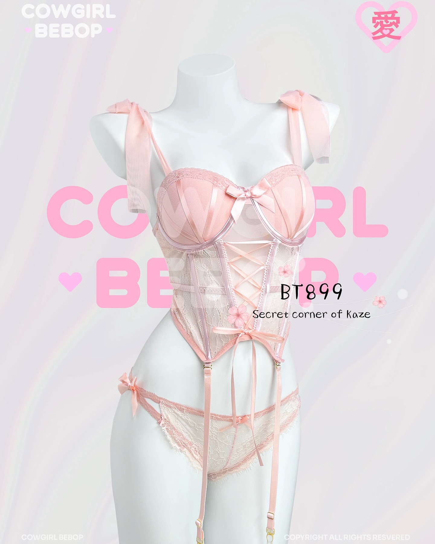 Pink sociu set (BT899)