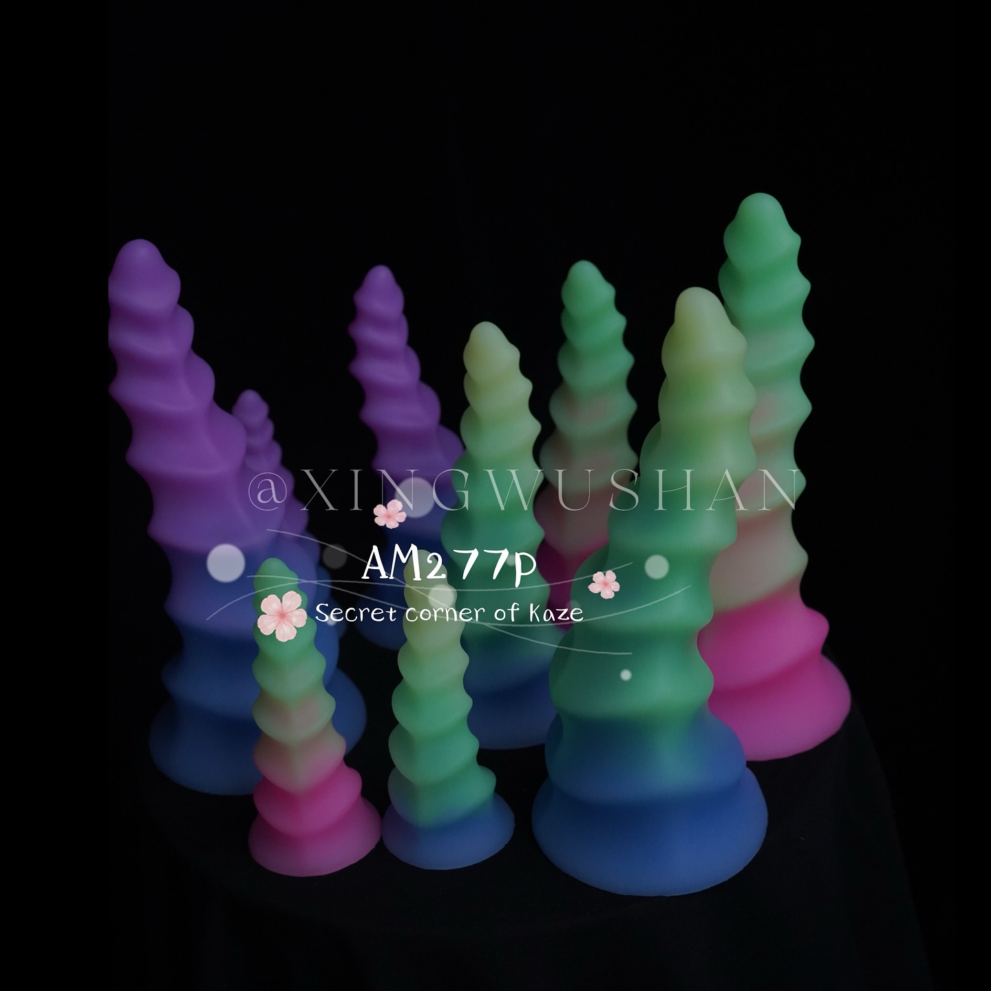 Glowing unicorn horn Am277p