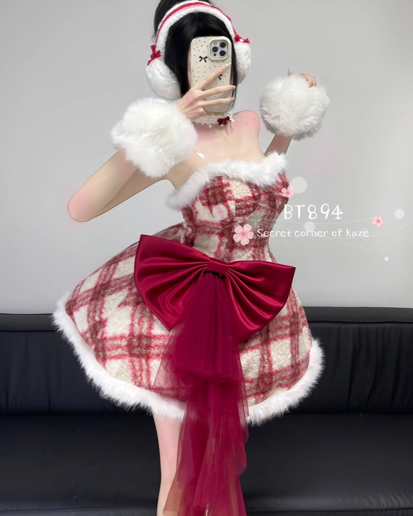 Set Chrismas girl ( BT894)