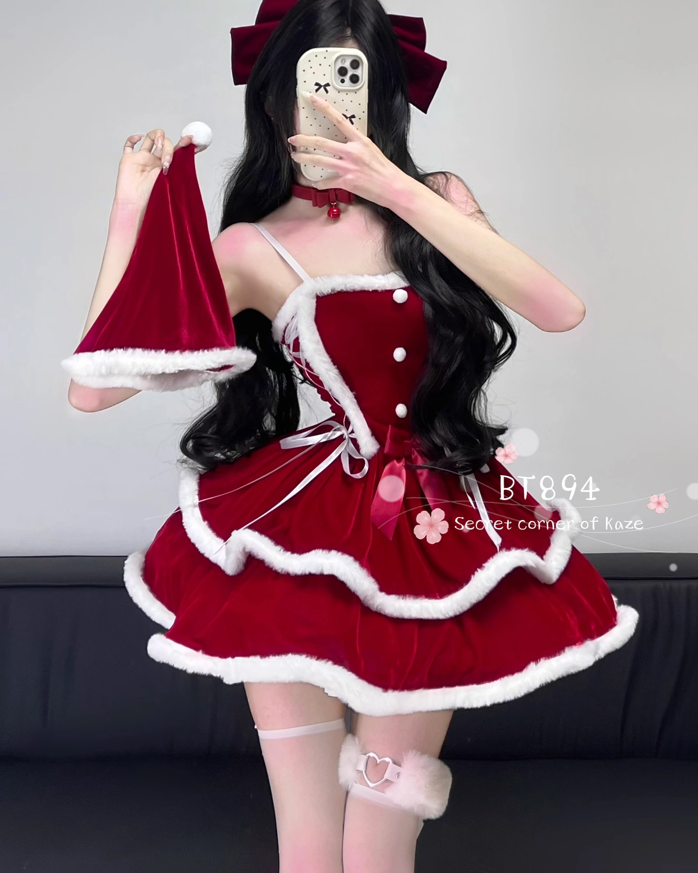 Set Chrismas girl ( BT894)