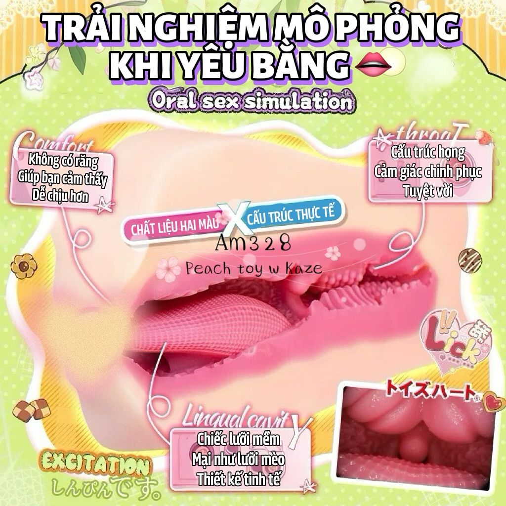 TOY ORAL HẦU GÁI ( TOY MIỆNG ) ( Am328 )