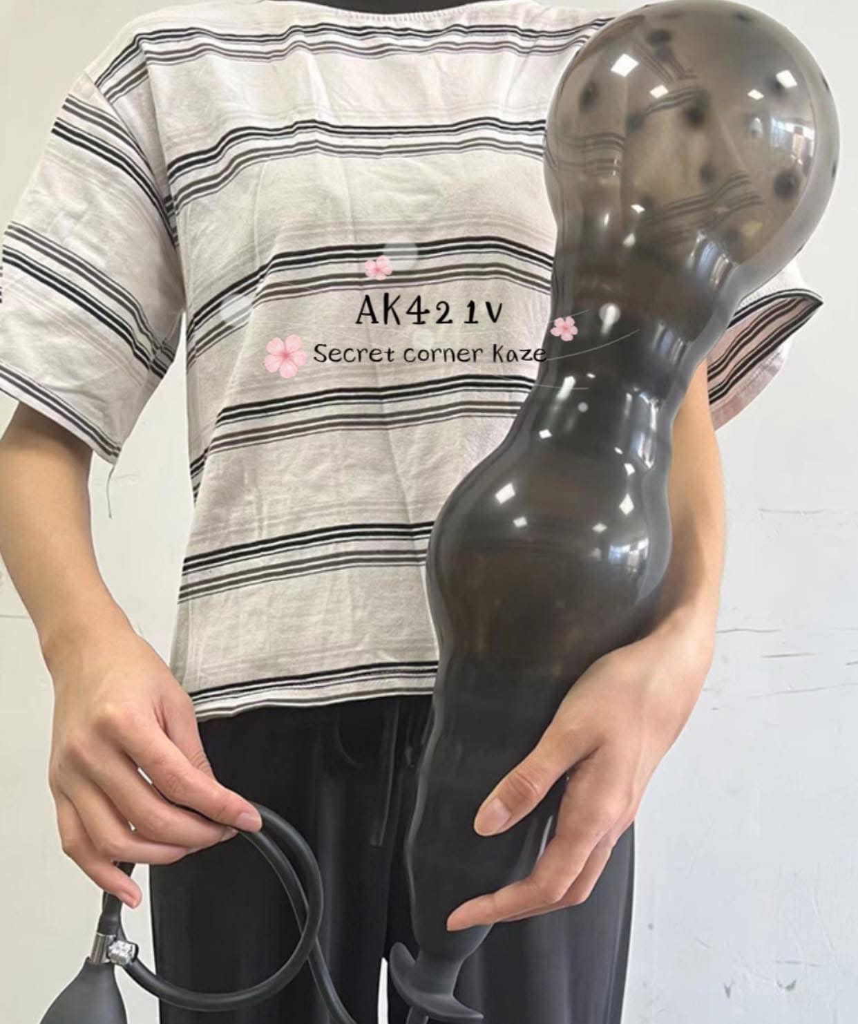Buttplug tăng size bằng bơm hơi Ak421v