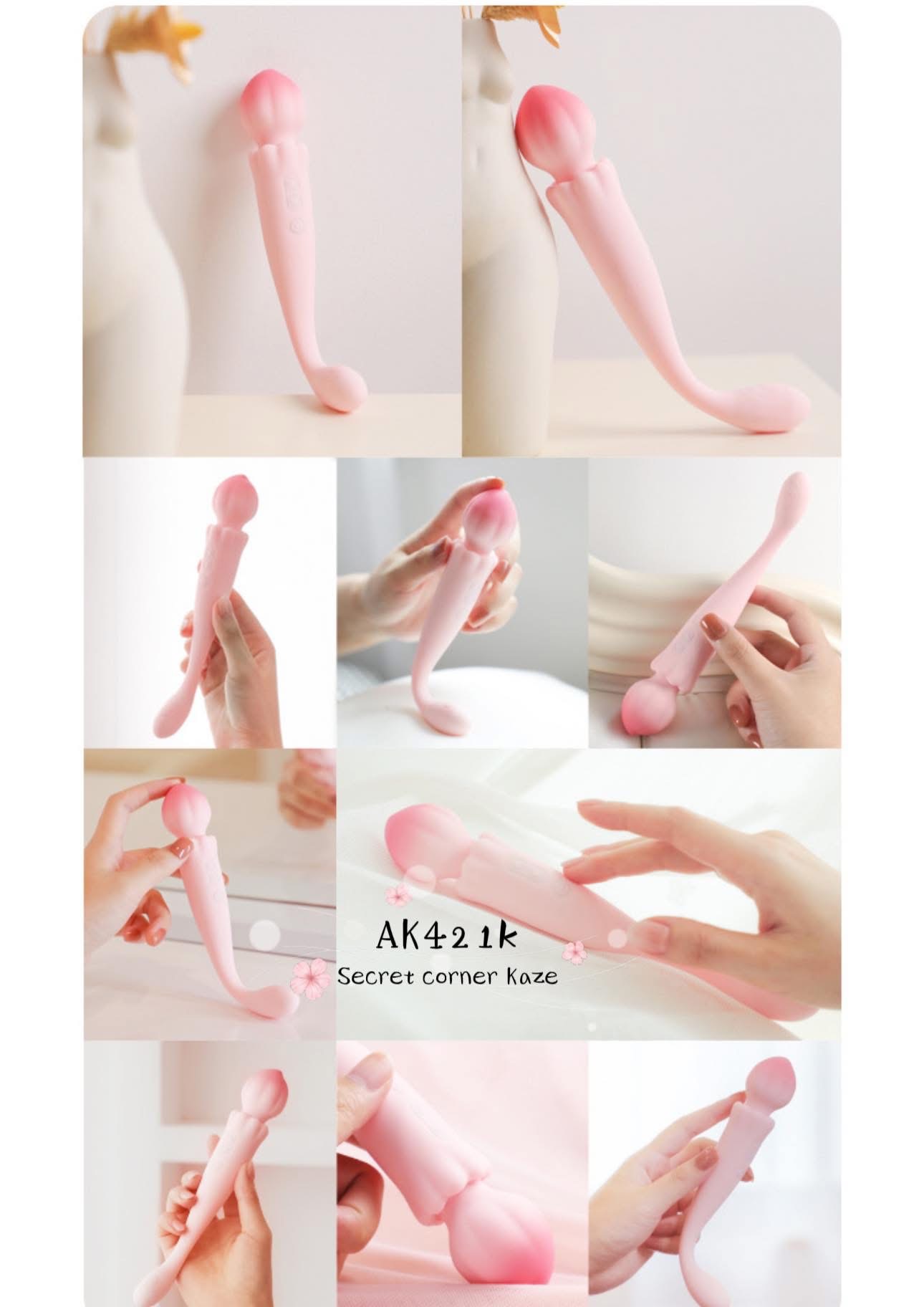Shimmer candle peach AK421k