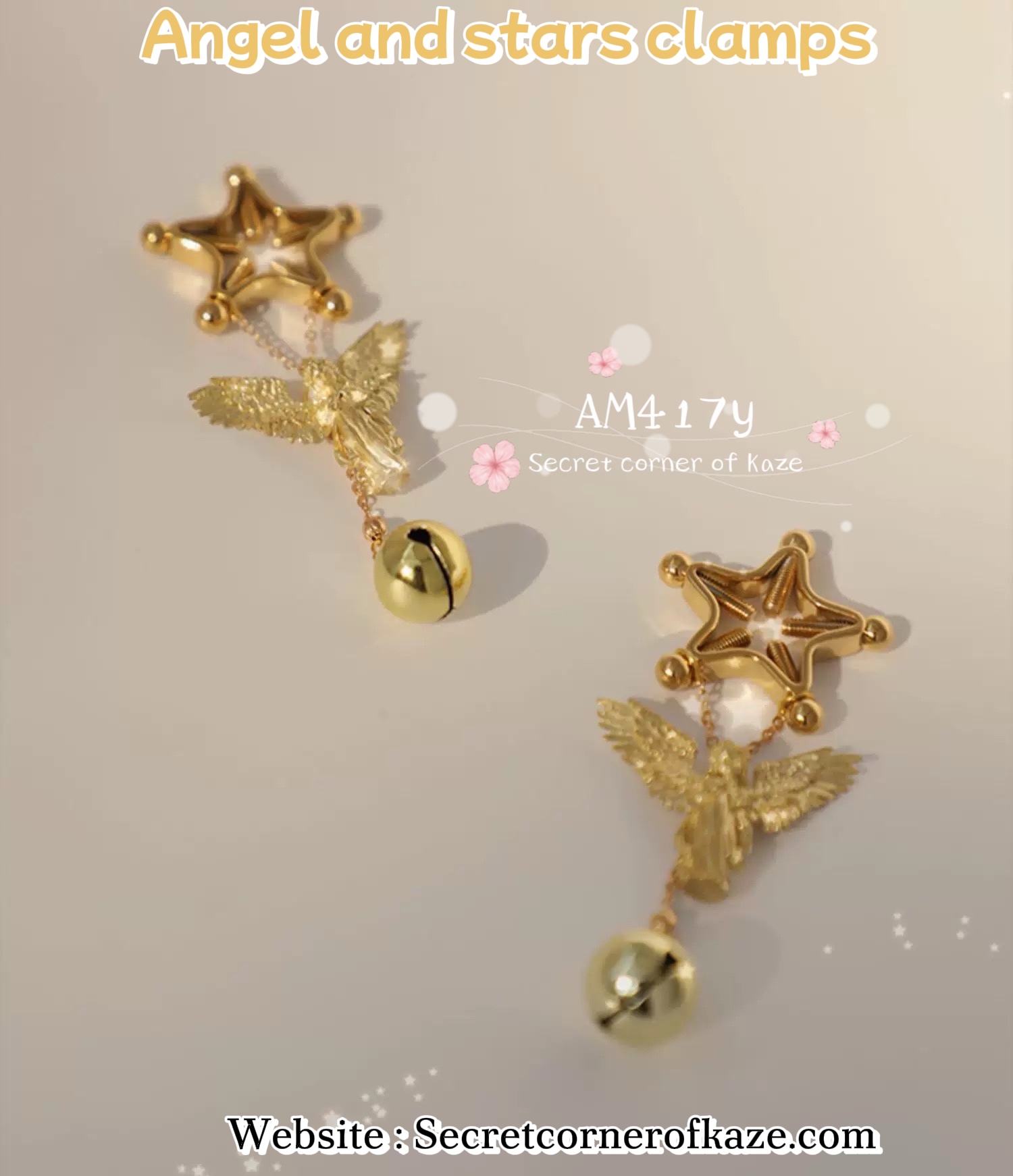 Angel stars nipple clamp AM417y