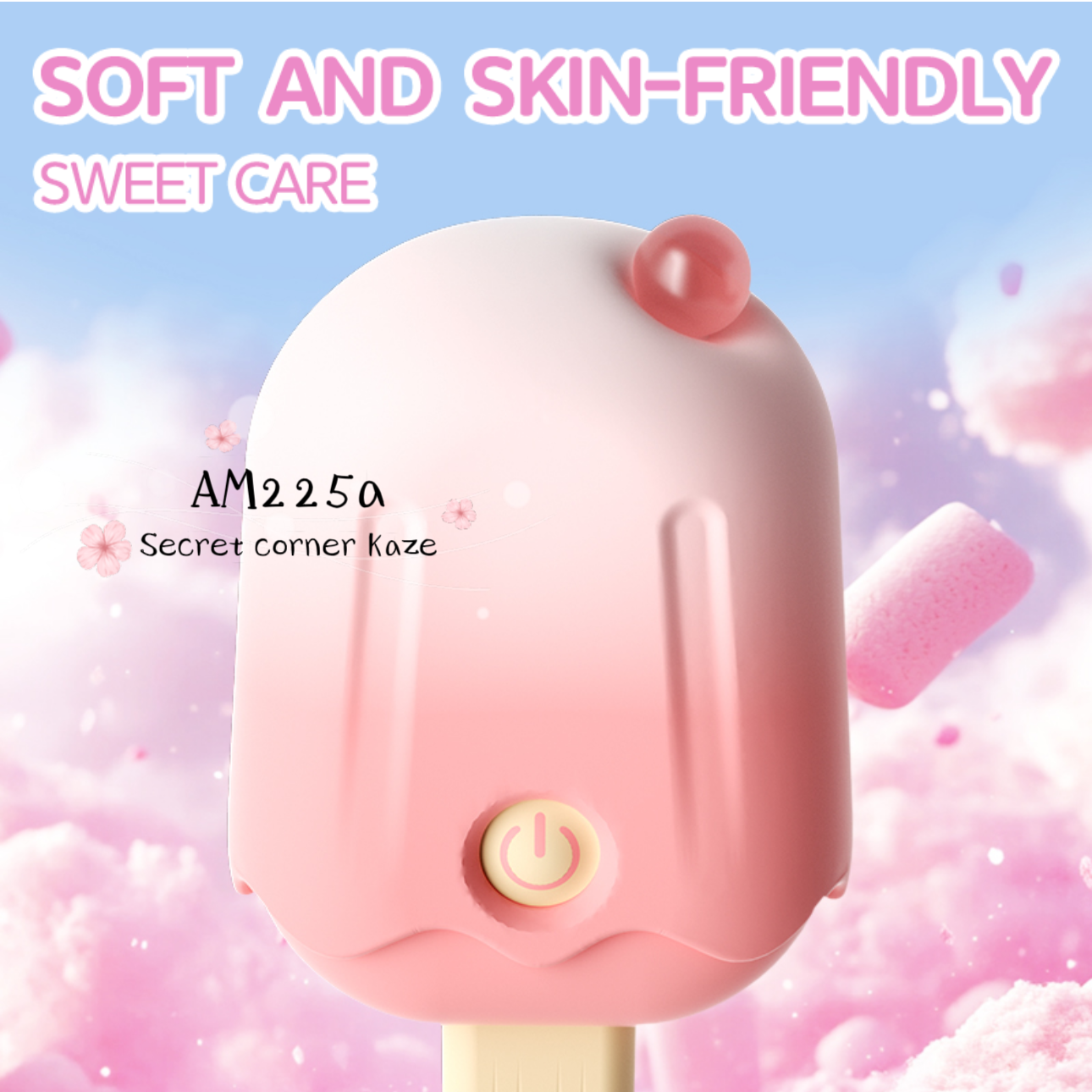 Ice cream chill toy que kem hút rung AM225a