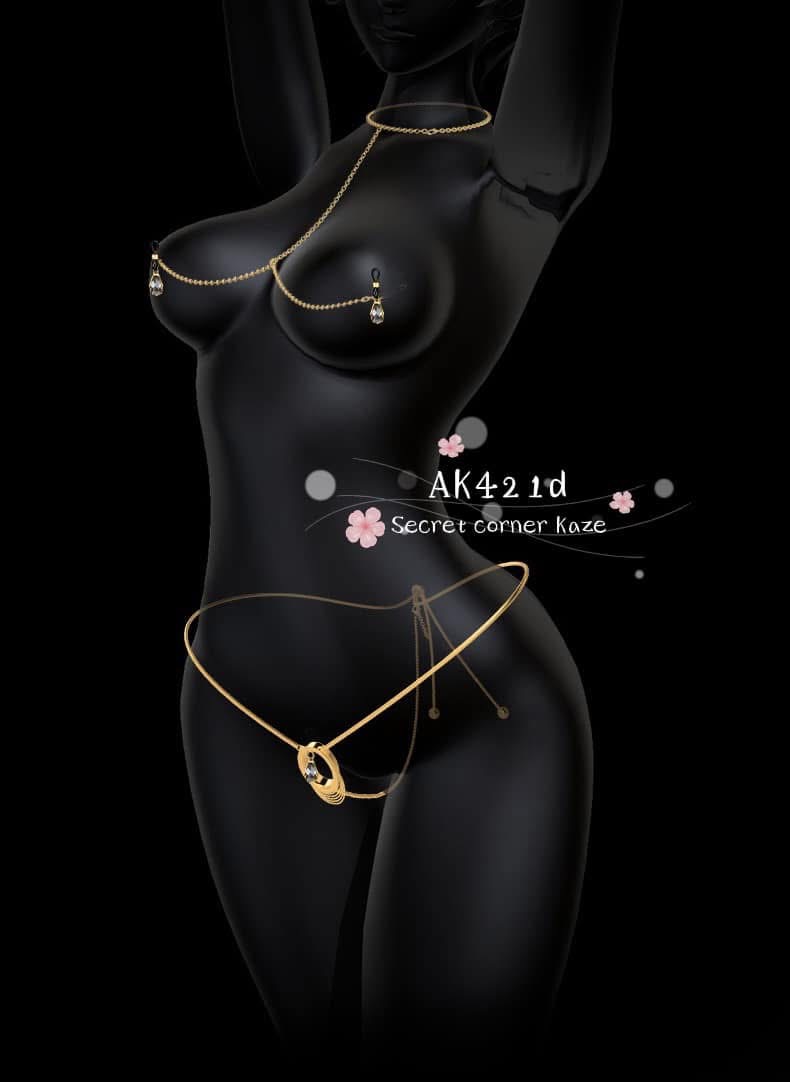 Trang sức núm + cô bé AK421d