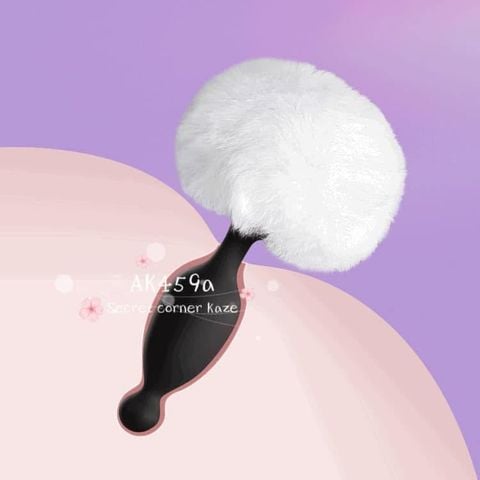 Đuôi thỏ buttplug rung có app AK459a