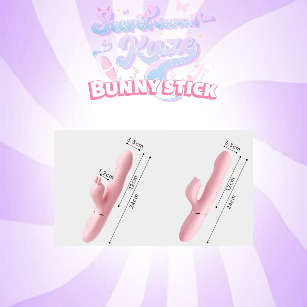 Pinky bunny gậy sextoy rung thụt hút AH584L