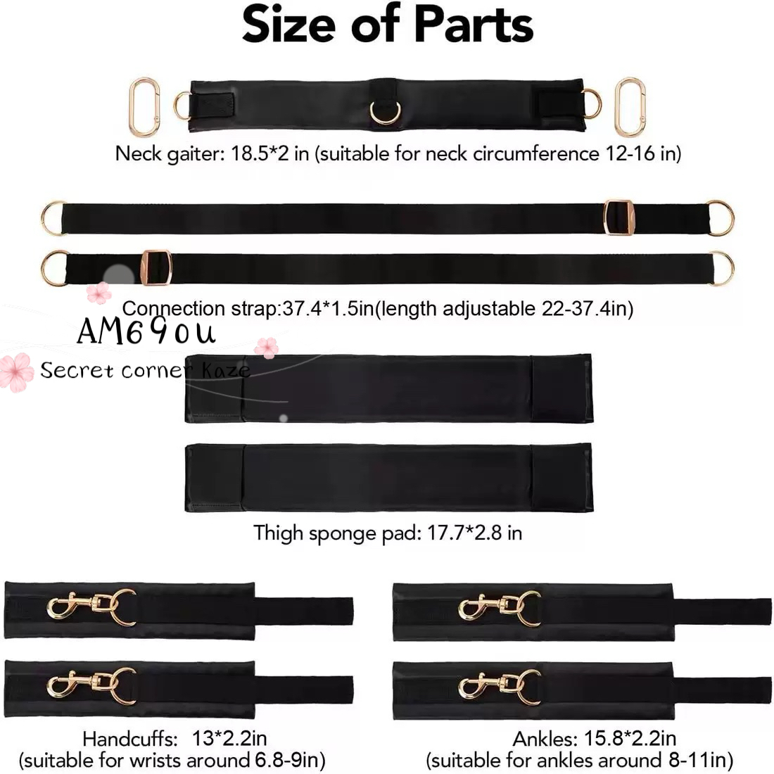 Sm leg strap AM690u