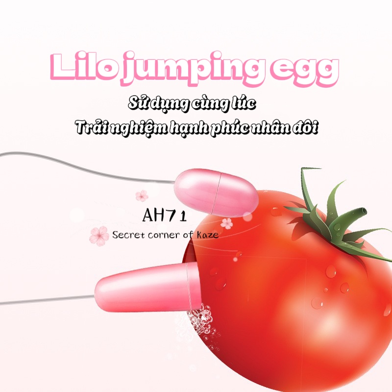 Lilo jumping egg sextoy trứng rung mini AH71