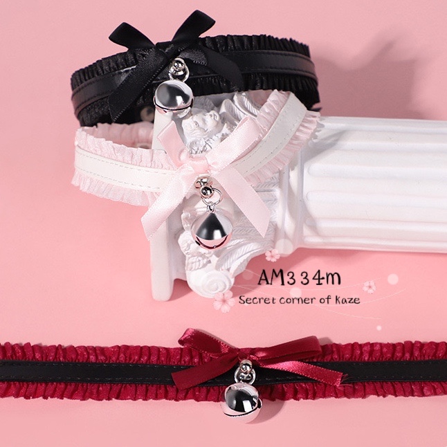 Cutie choker + dây dắt AM334m