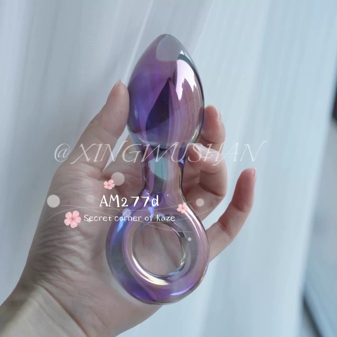 Glass buttplug AM277d