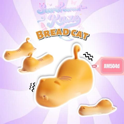 Bread cat toy hút rung AM504d