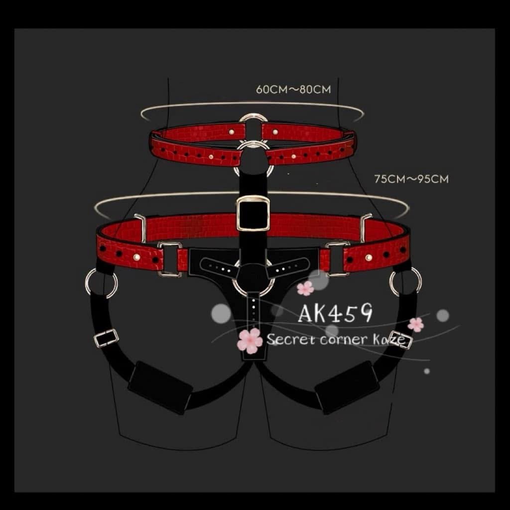 Black style evil sexytoy strap on lesbian AK459