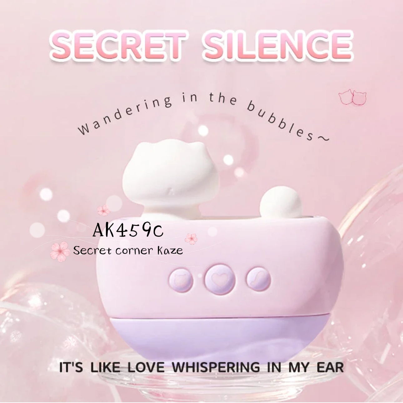 Popo cat sextoy hút rung AK459c