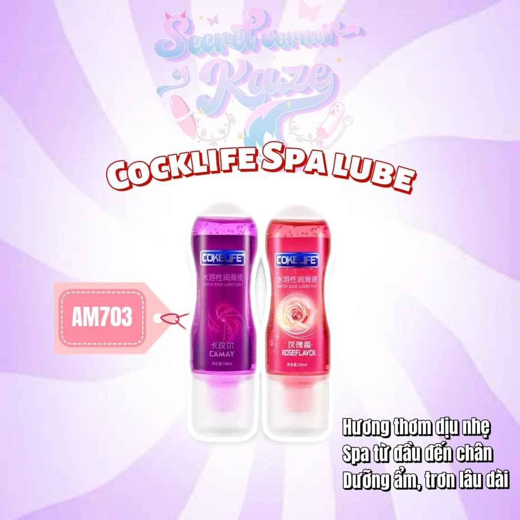 Lube spa toàn thân dưỡng ẩm cocklife AM703