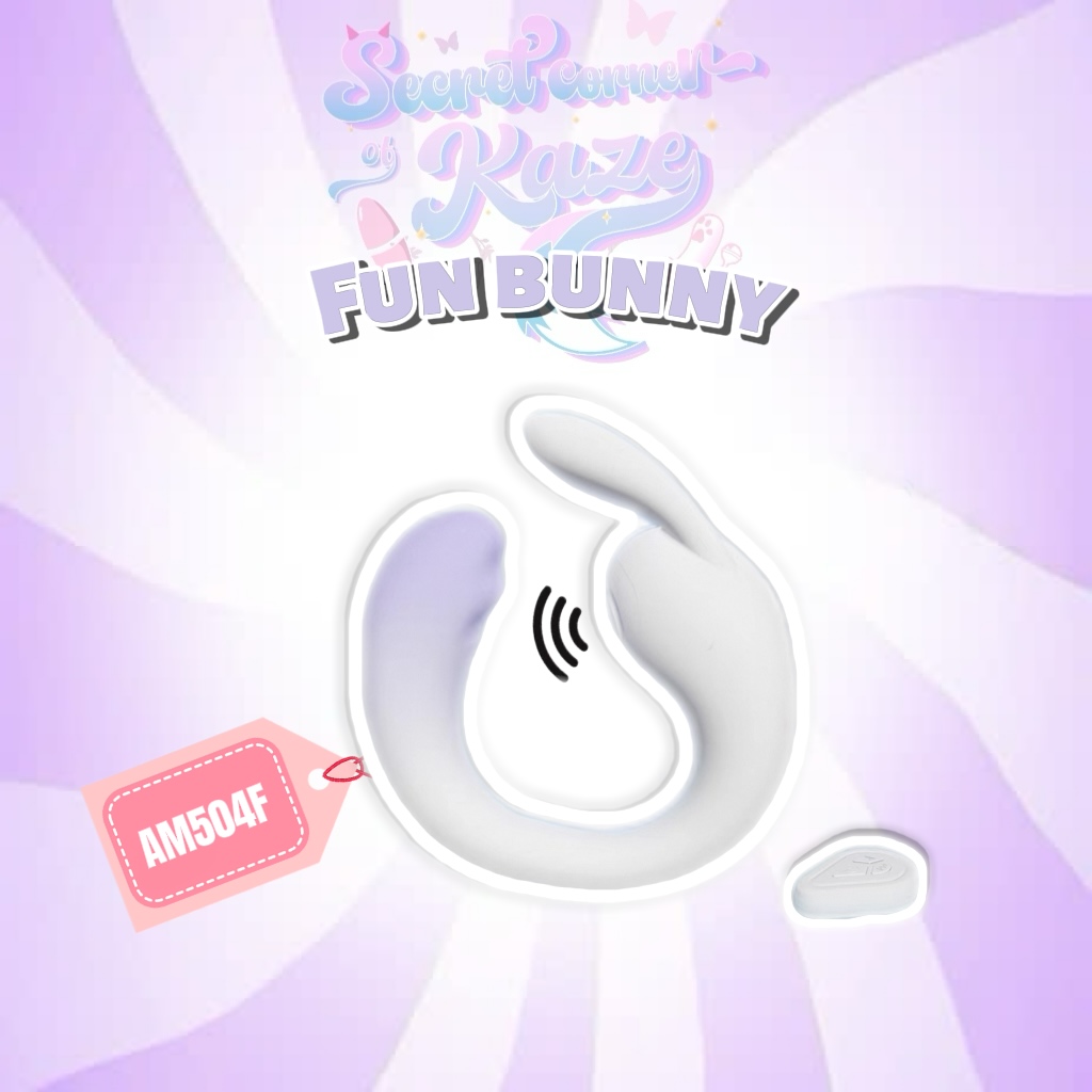 Fun bunny sextoy public AM504f