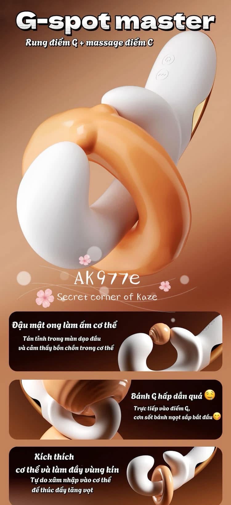 Sextoy G-spot master AK977e