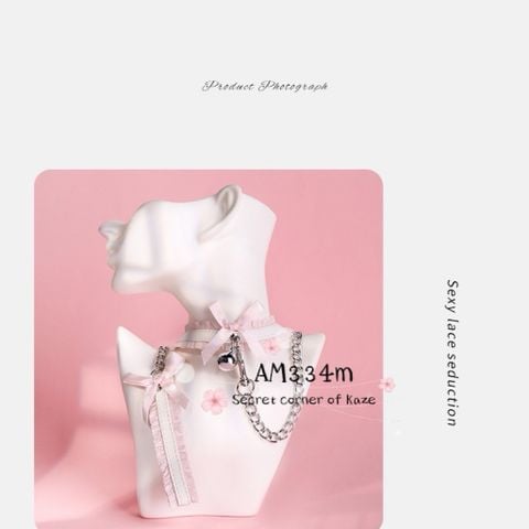 Cutie choker + dây dắt AM334m