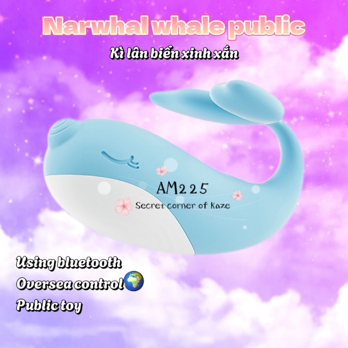 Narwhal public Kỳ Lân biển public AM225