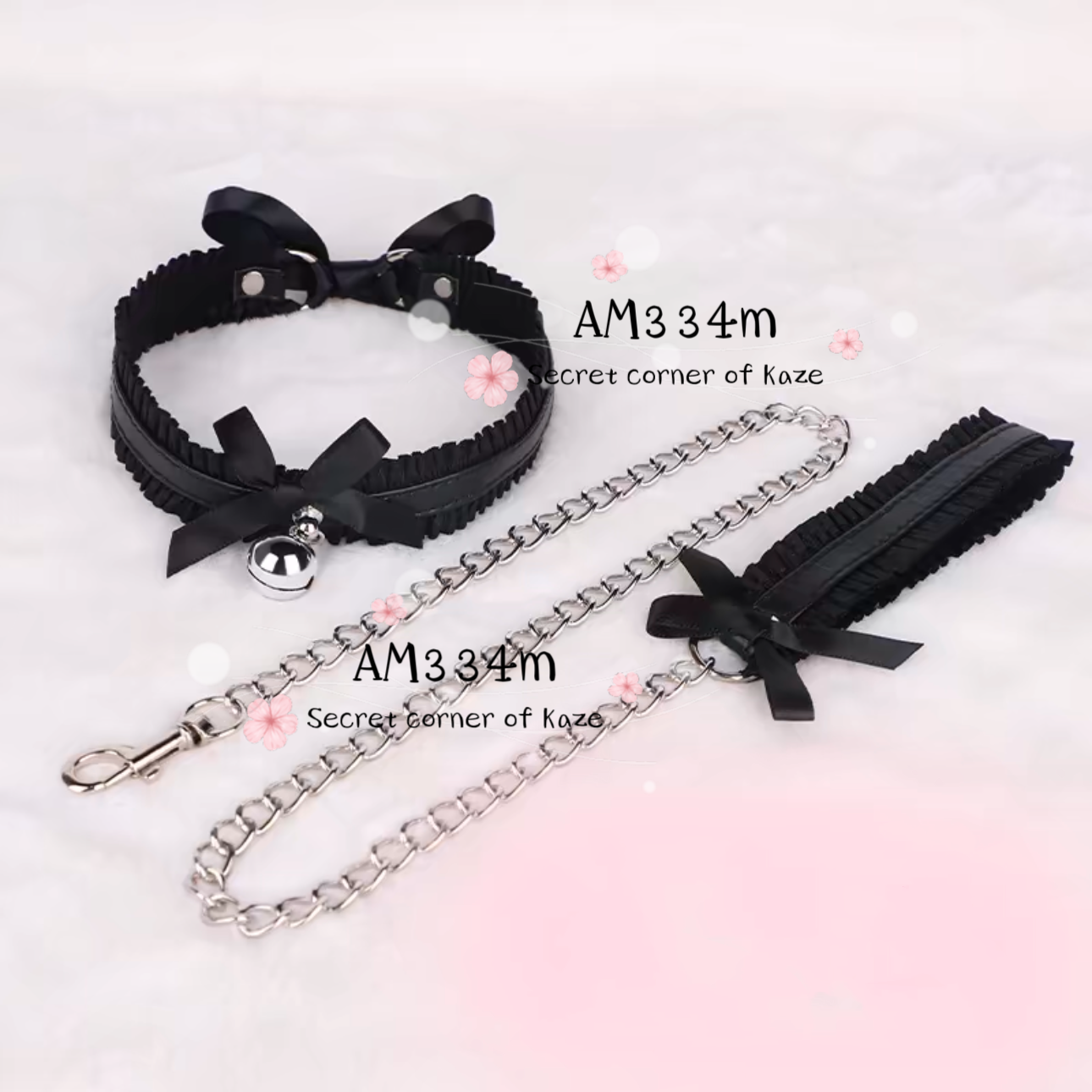 Cutie choker + dây dắt AM334m