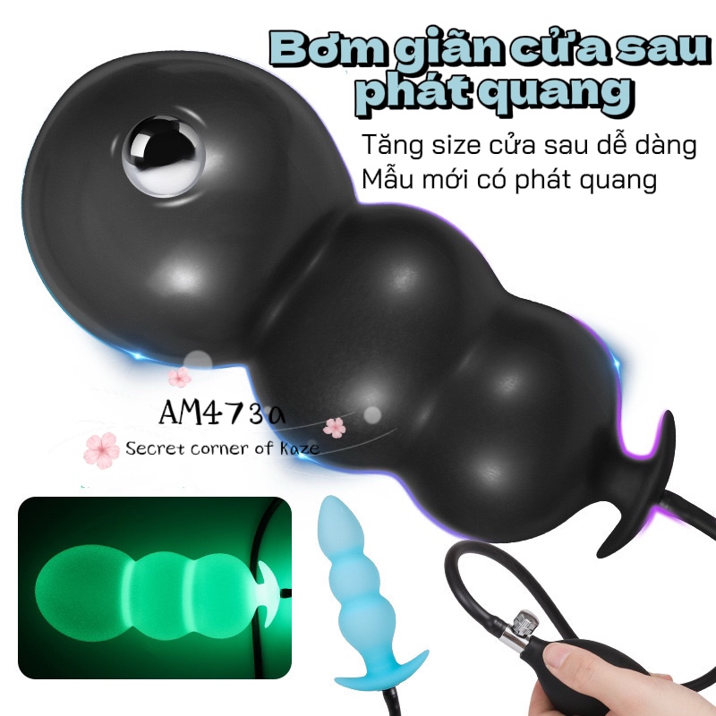 Bơm buttplug giãn nở AM473a
