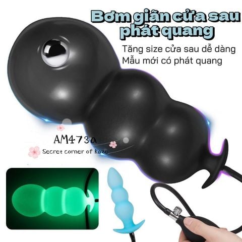 Bơm buttplug giãn nở AM473a