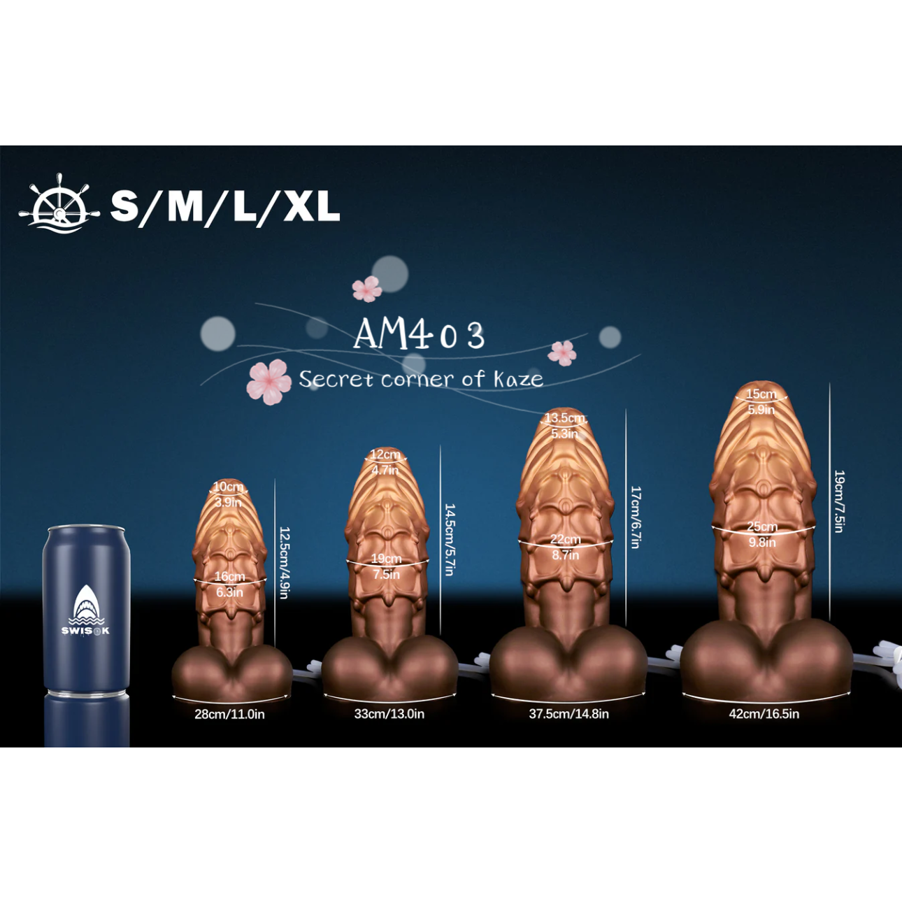 Morgon dildo AM403