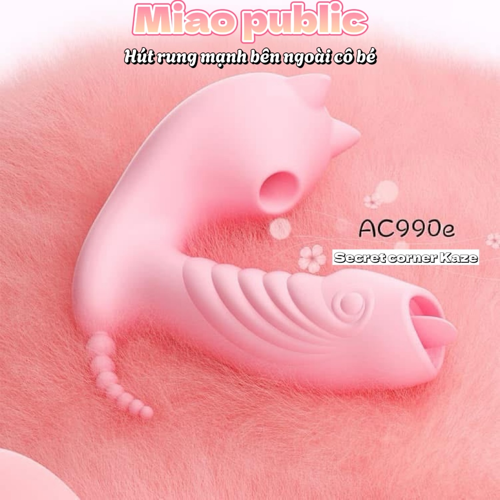 Miao public toy hút rung liếm AC990e