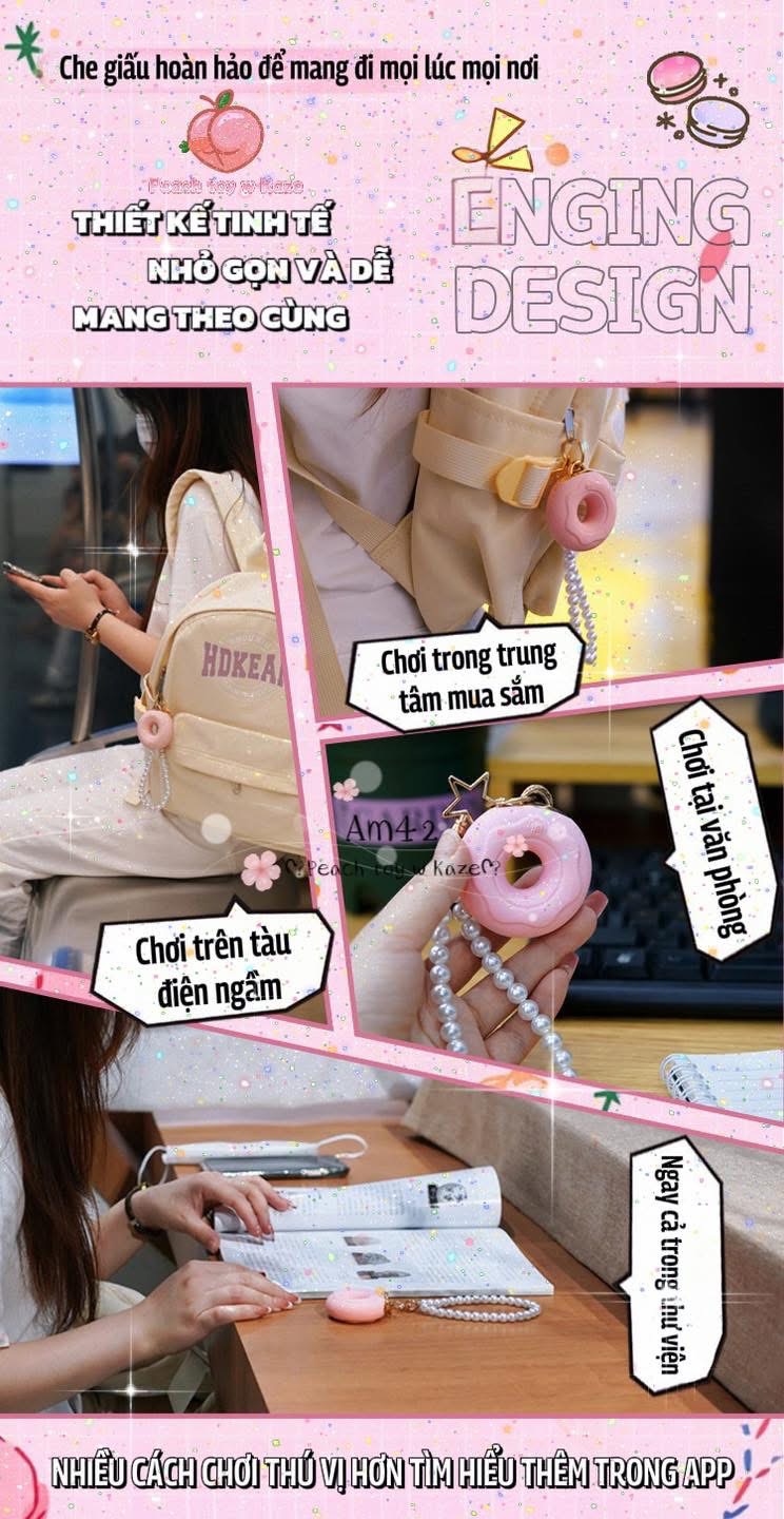 Donut keychain AM42