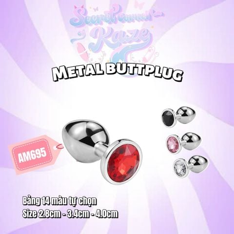 Buttplug kim loại AM695
