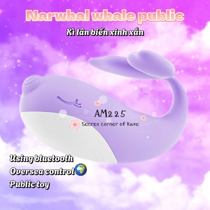 Narwhal public Kỳ Lân biển public AM225