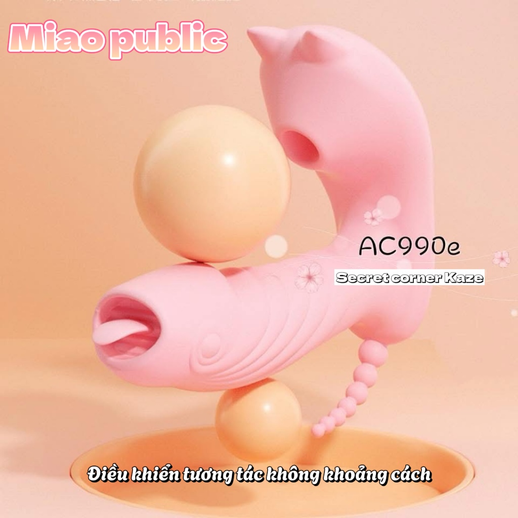 Miao public toy hút rung liếm AC990e