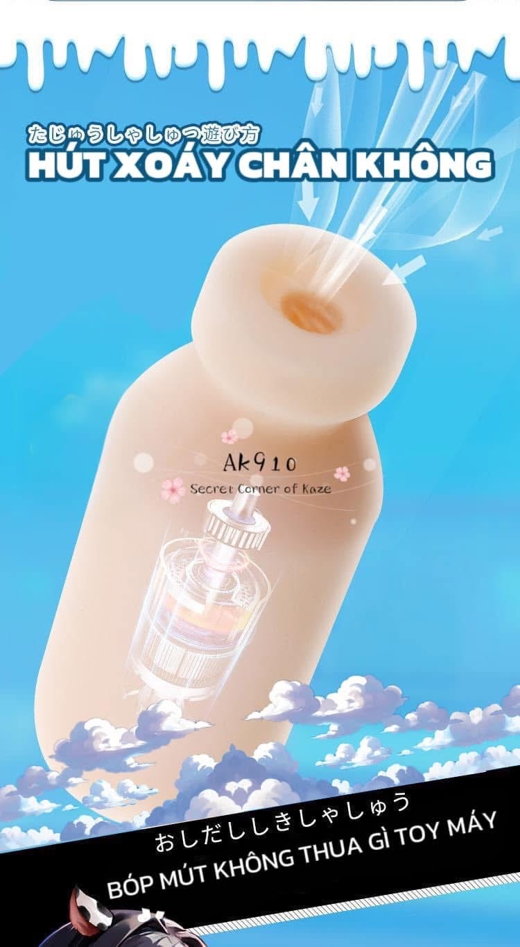 Cốc hút sữa bạn trai AK910