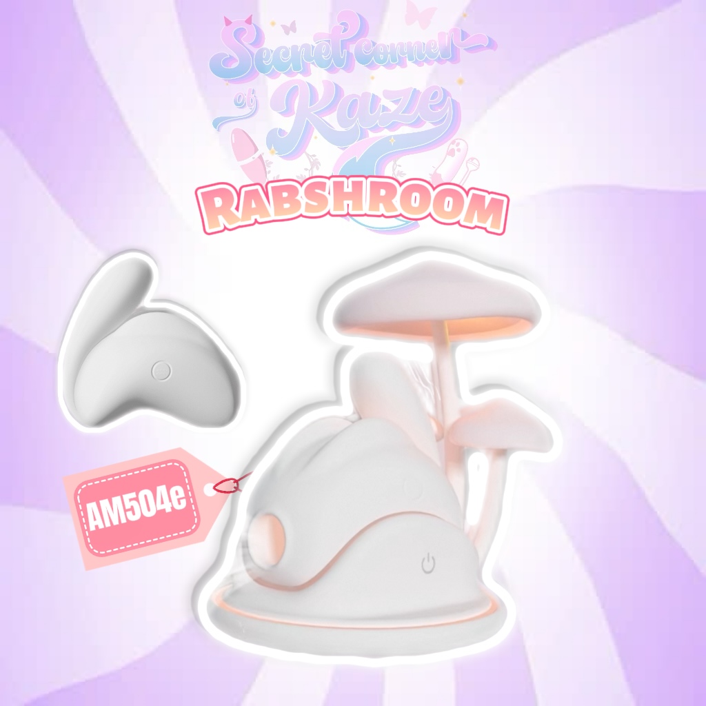Rabbit mushroom sextoy nấm hút rung AM504e
