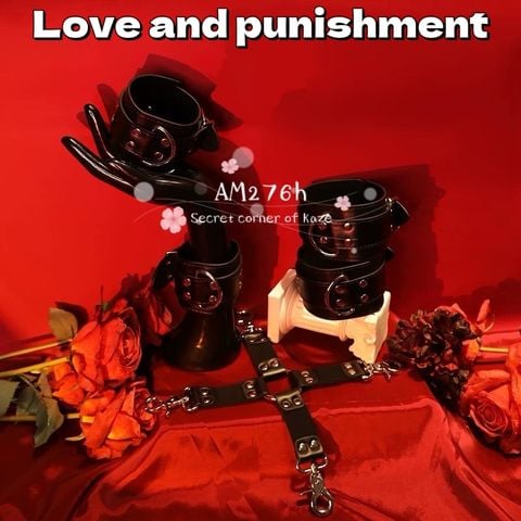 Còng tay + chân đen AM276h