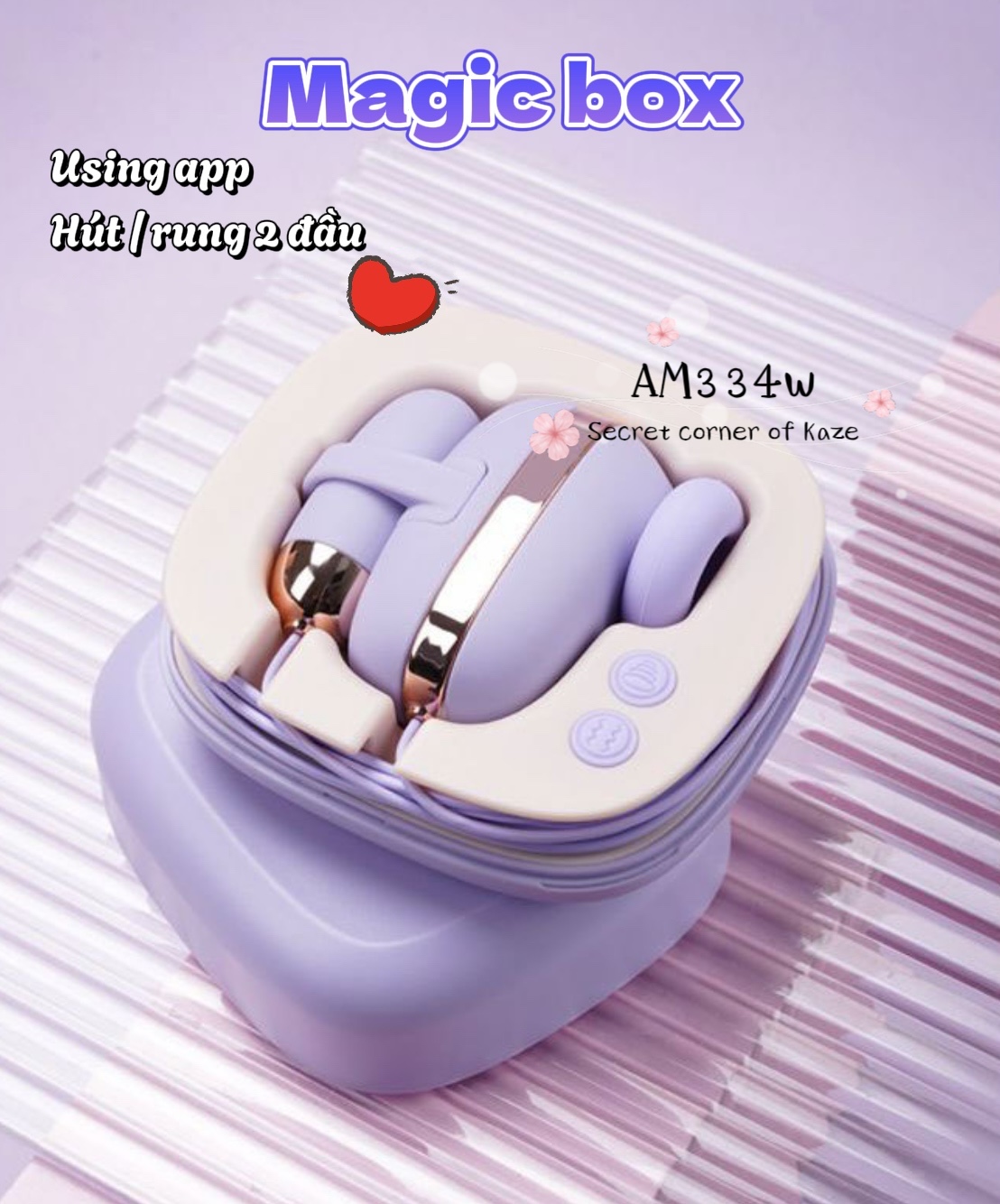 Magic box hút rung Am334w