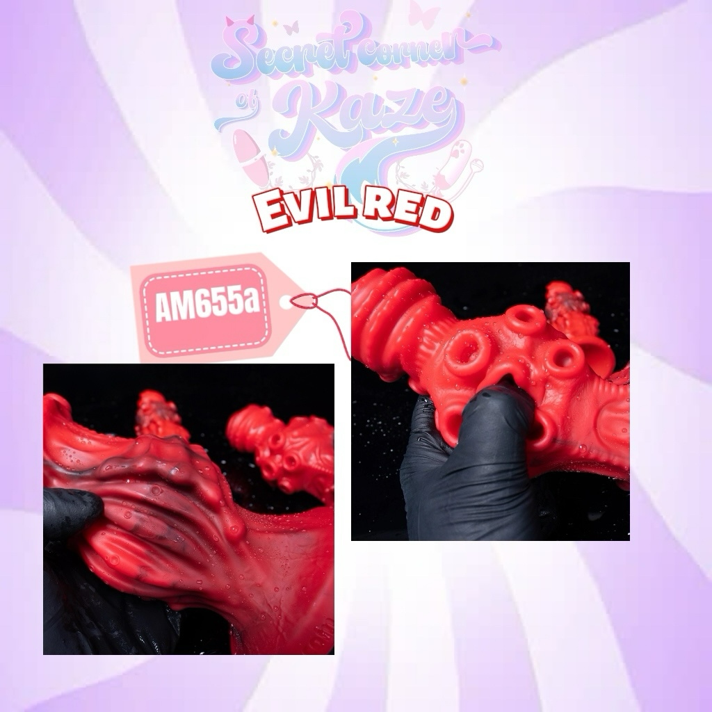 Sextoy silicone quỷ đỏ AM655a