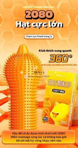Bao cao su lưỡi mèo AK931