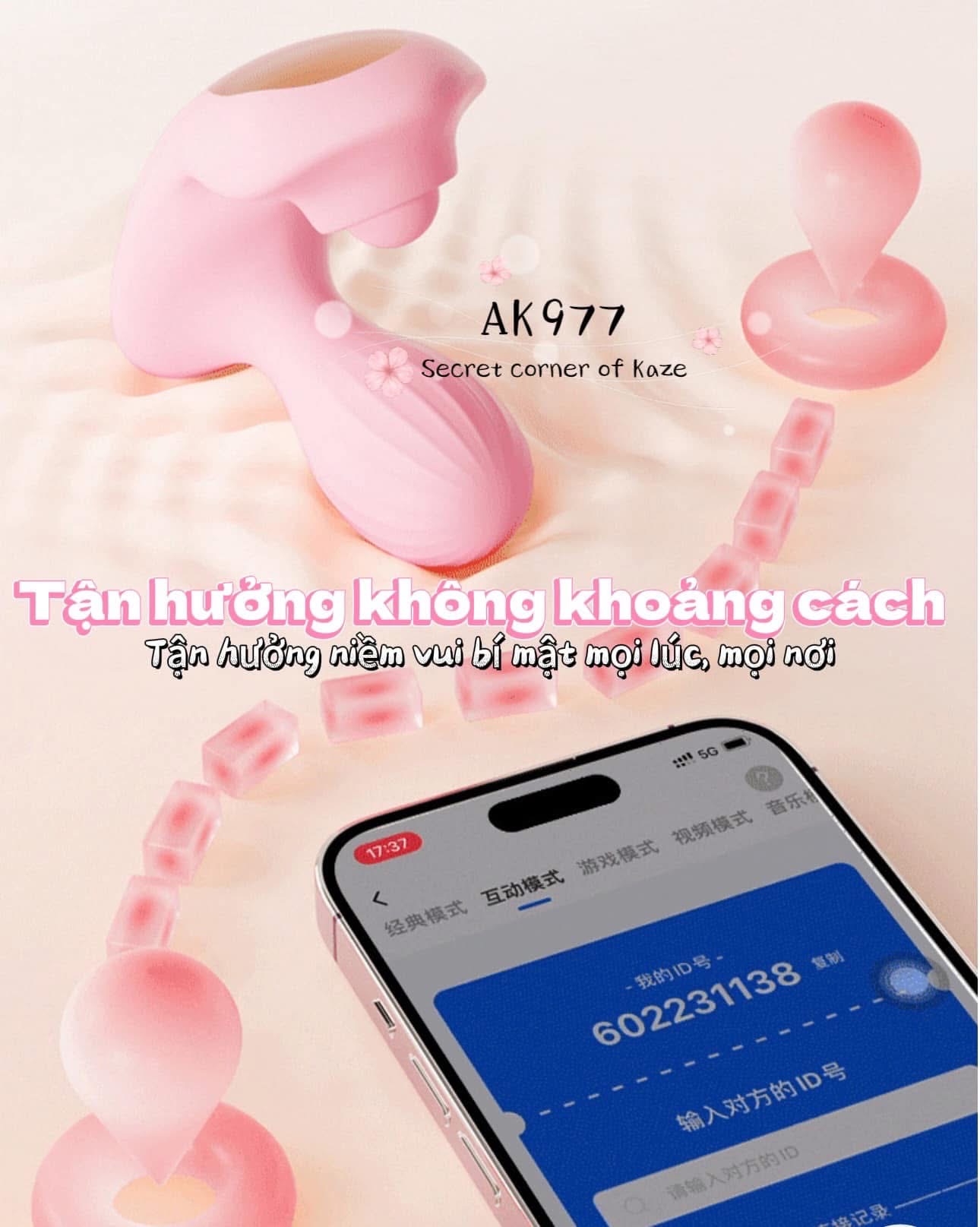 Mini wear public rung đập ngoáy trong ngoài AK977