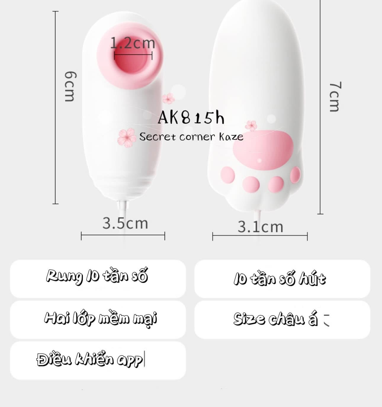 Cat paw two head AK815h
