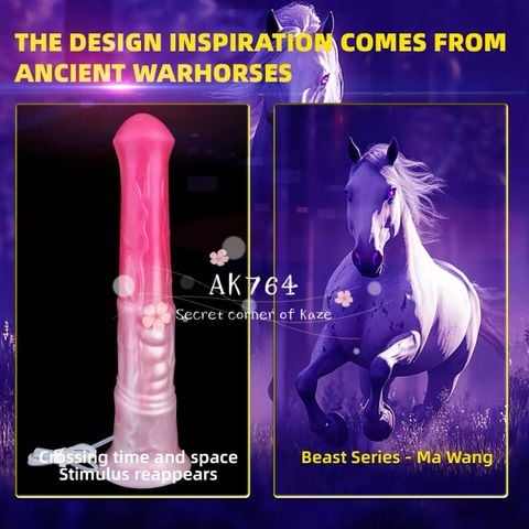 Toy ngựa silicone Am764