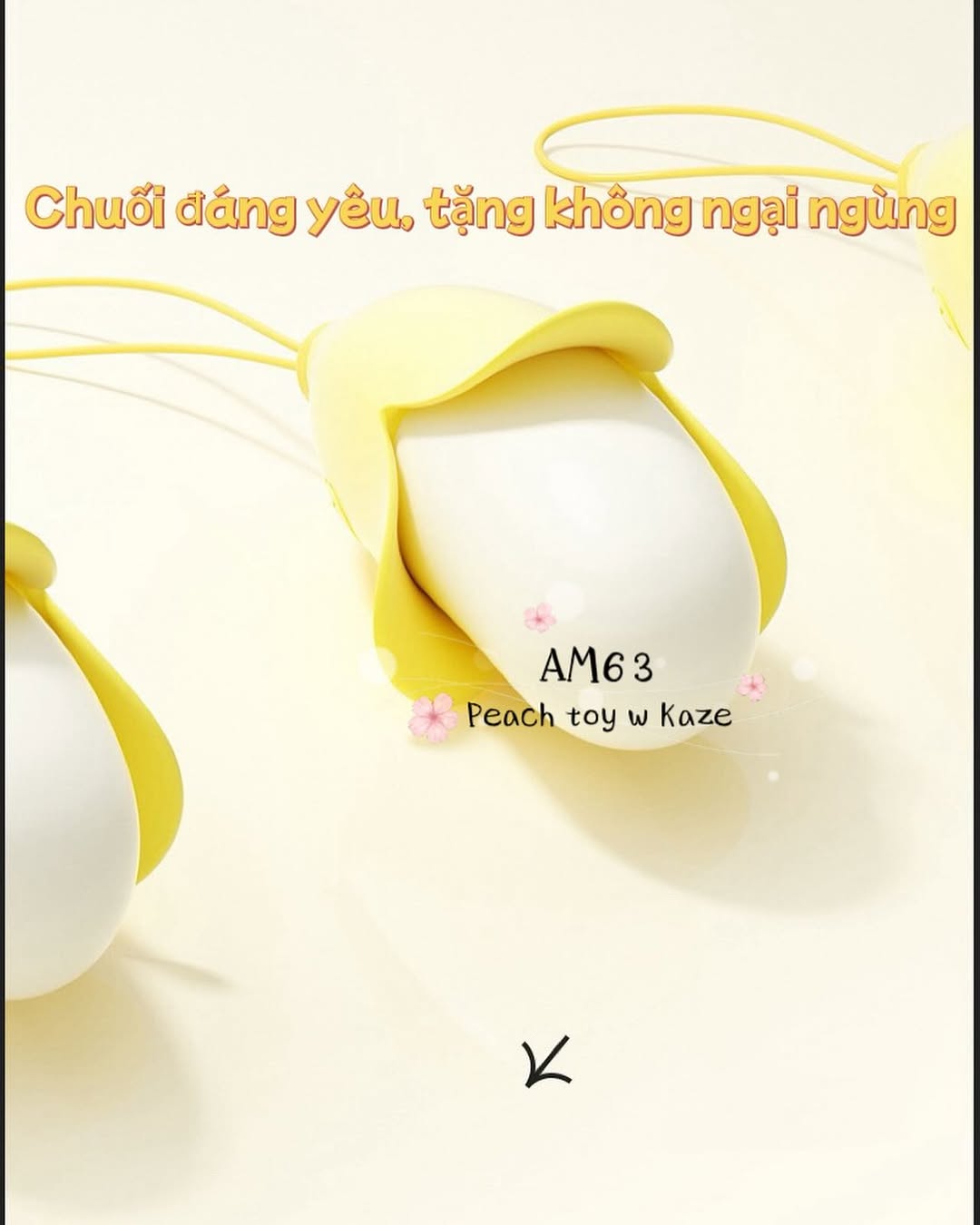 Smart banana chuối rung bí mật AM63