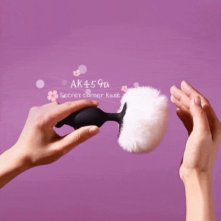 Đuôi thỏ buttplug rung có app AK459a