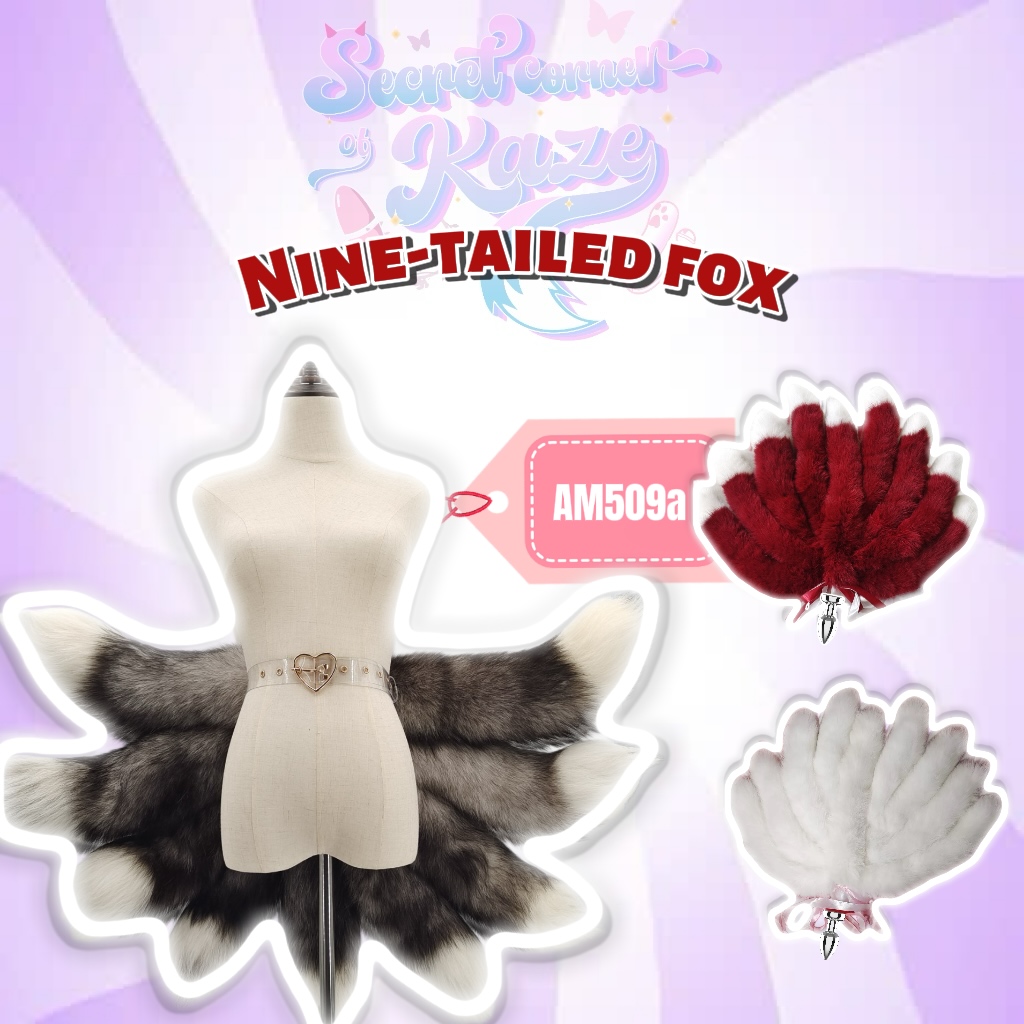 Buttplug cáo 9 đuôi AM509