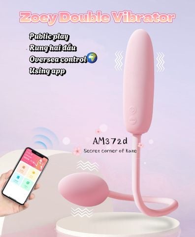 Zoey double vibrator AM372d