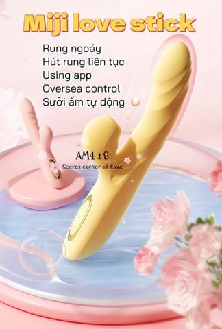 Miji stick gậy sextoy có app AM418