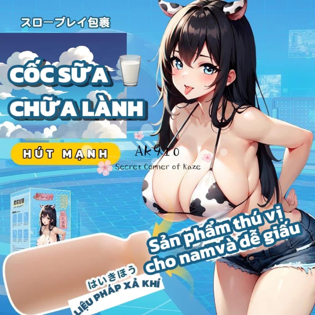 Cốc hút sữa bạn trai AK910