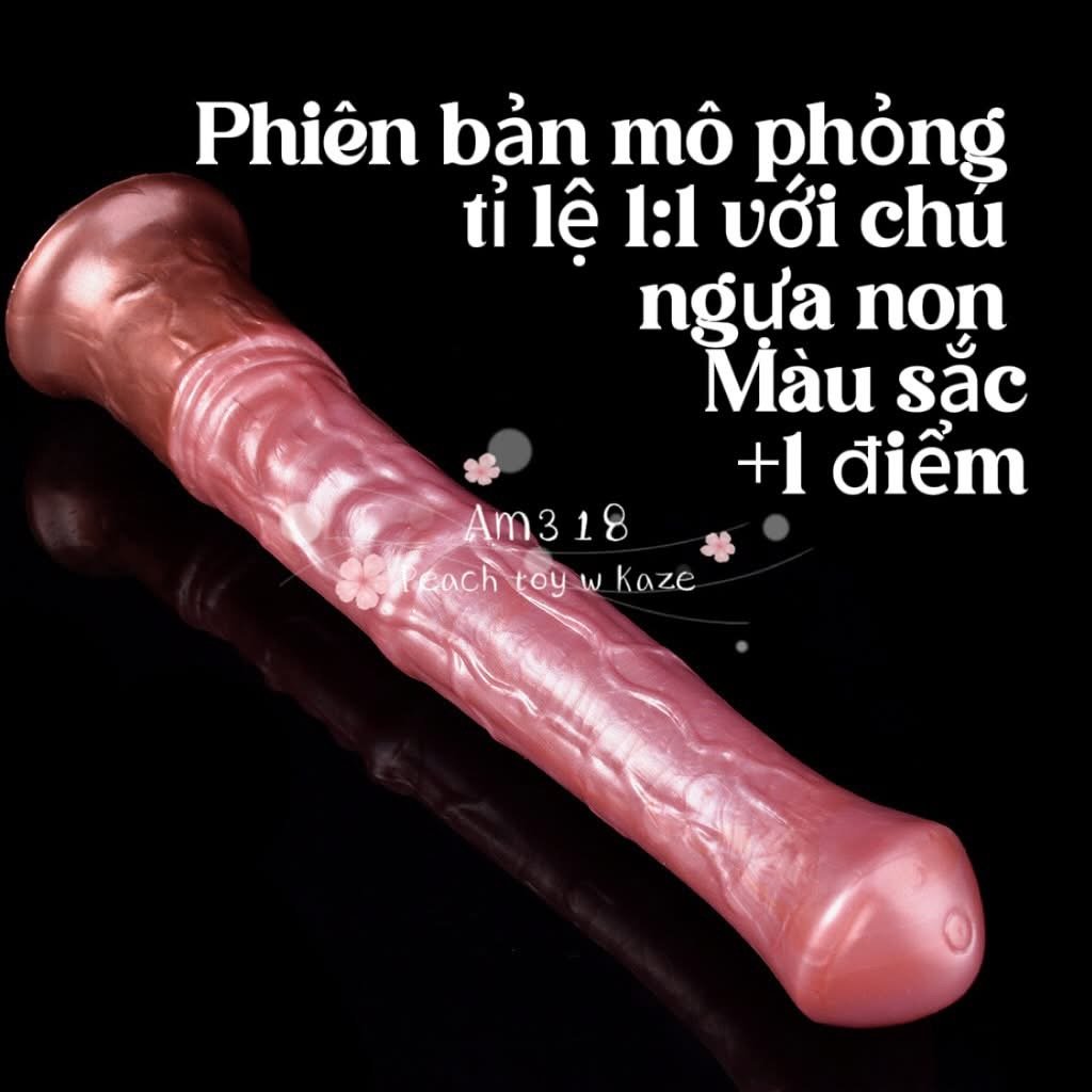Toy ngựa rung bắn gel dạ quang AM318
