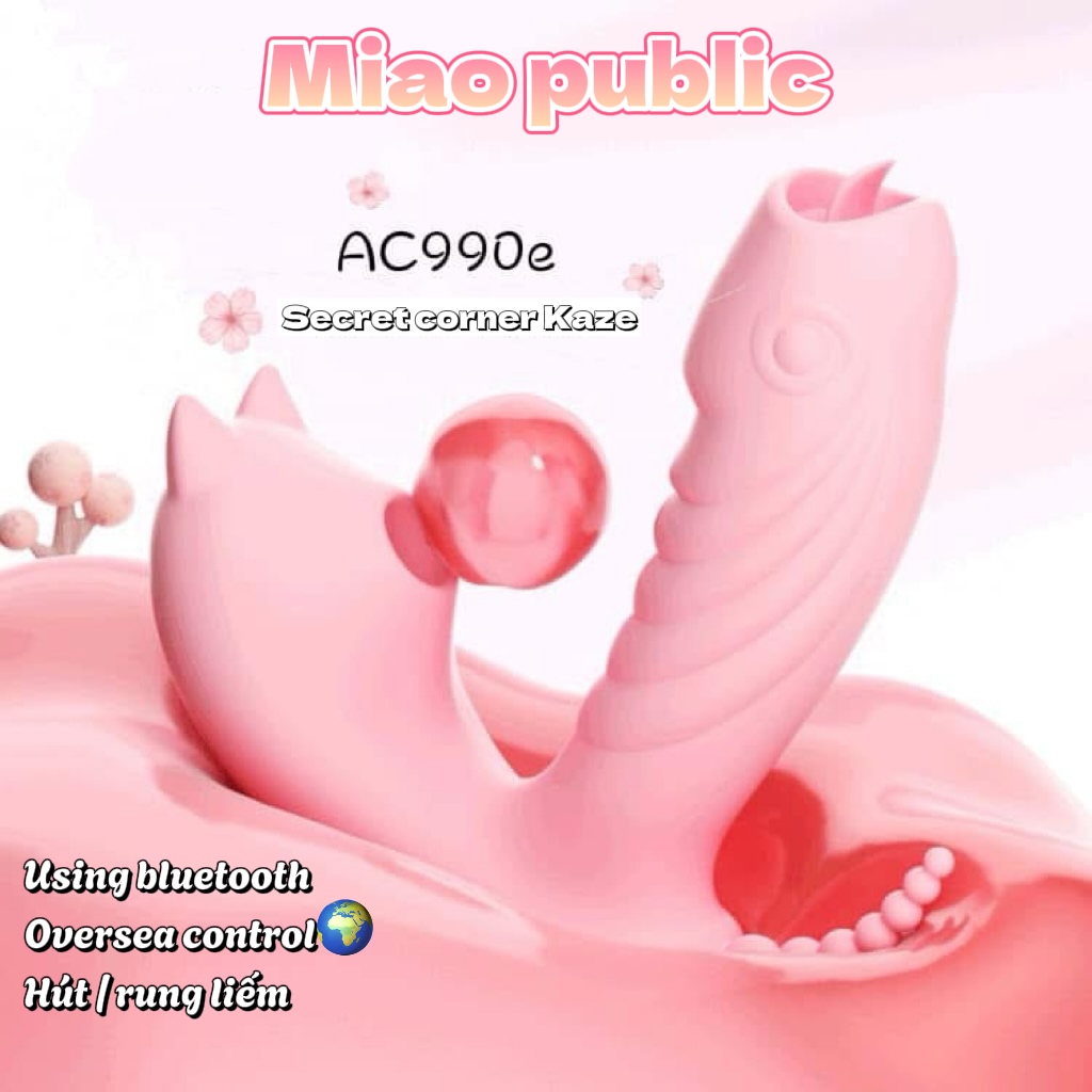 Miao public toy hút rung liếm AC990e